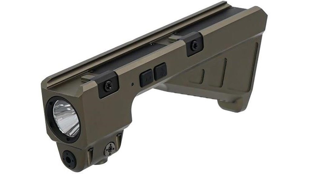 tactical foregrip with light