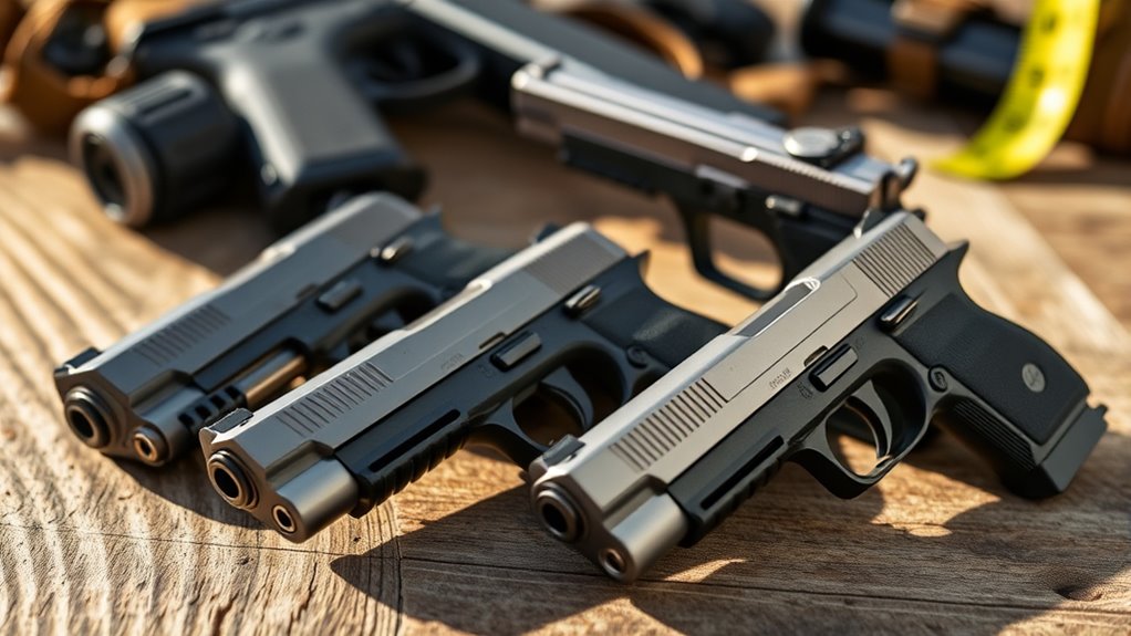 choosing comfortable accurate pistol