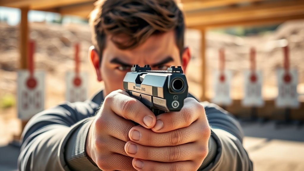 dual eye shooting training