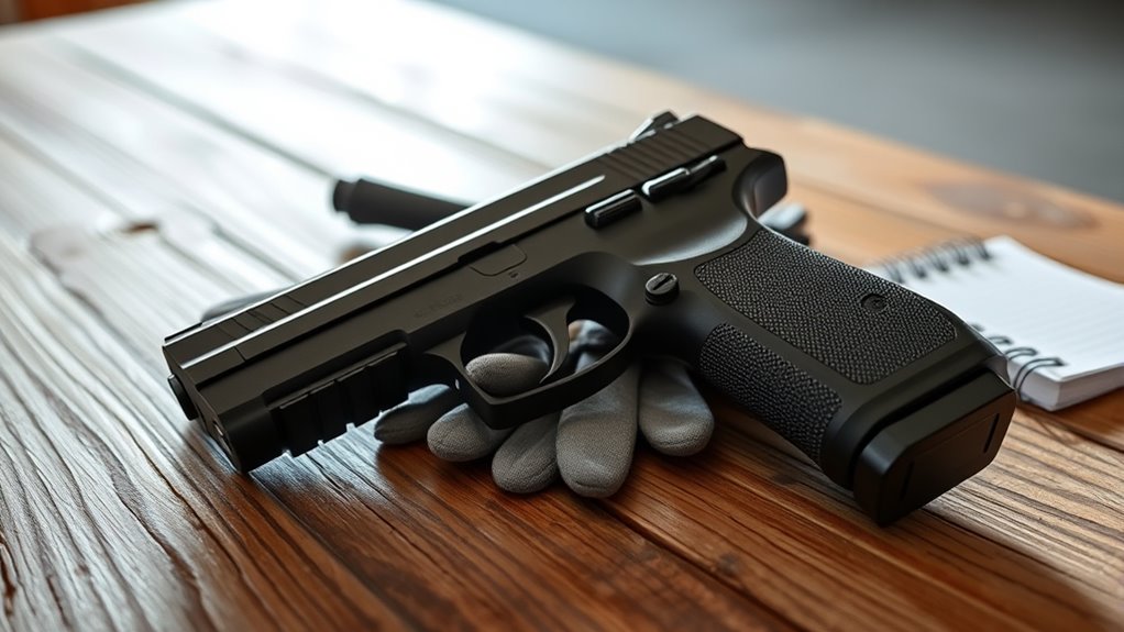 lightweight comfortable safe firearm