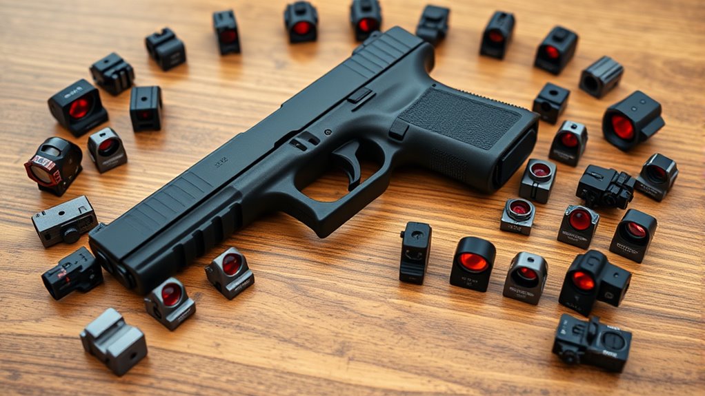red dot selection criteria