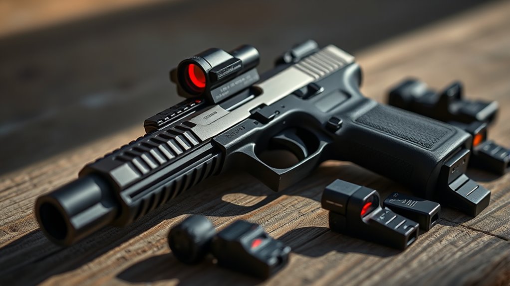 reticle compatibility durability battery