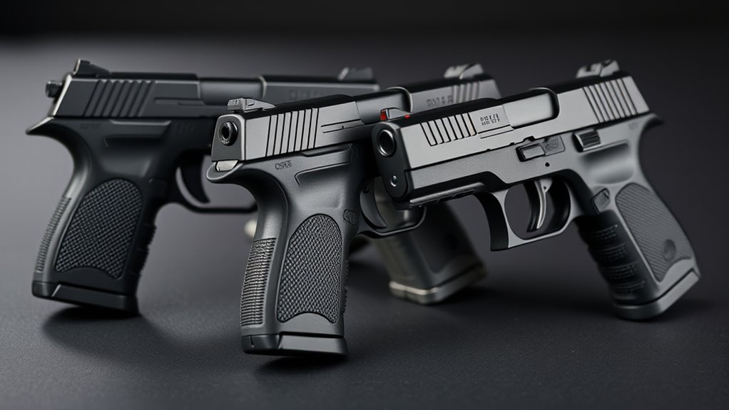 trigger barrel grip frame