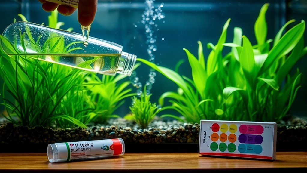 adjusting aquarium ph levels