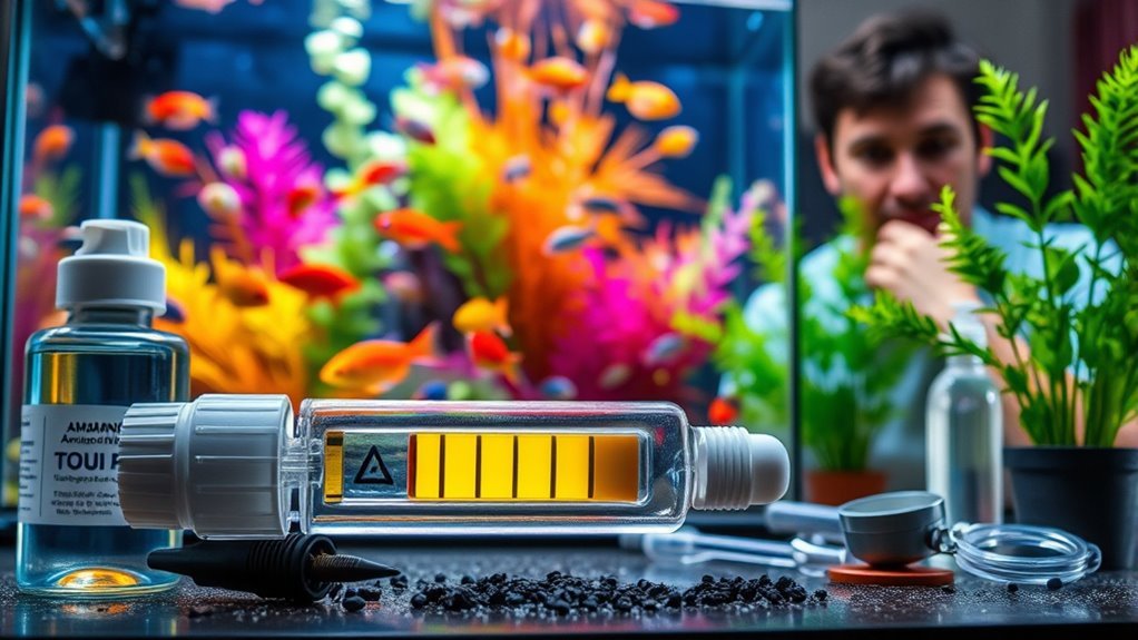 ammonia harms fish health