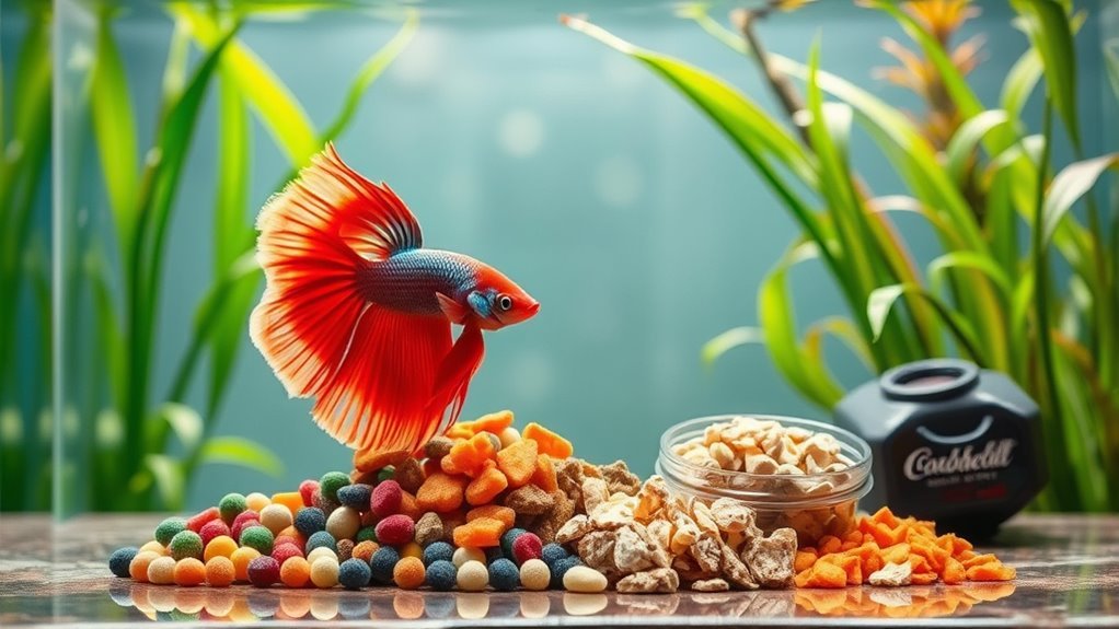 balanced betta diet options