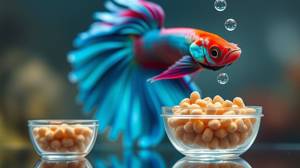 feed small portions carefully