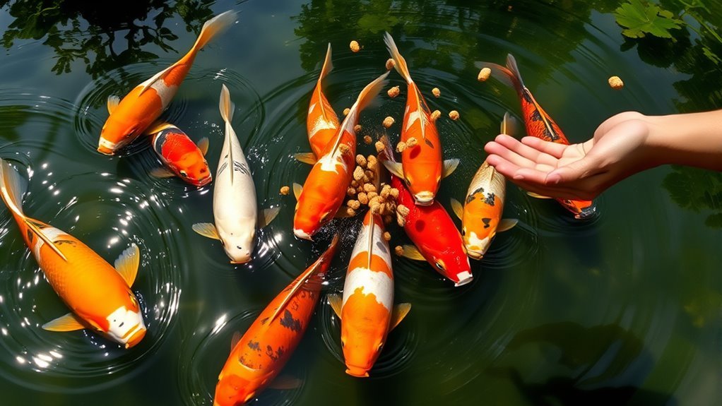 feeding frequency varies seasonally