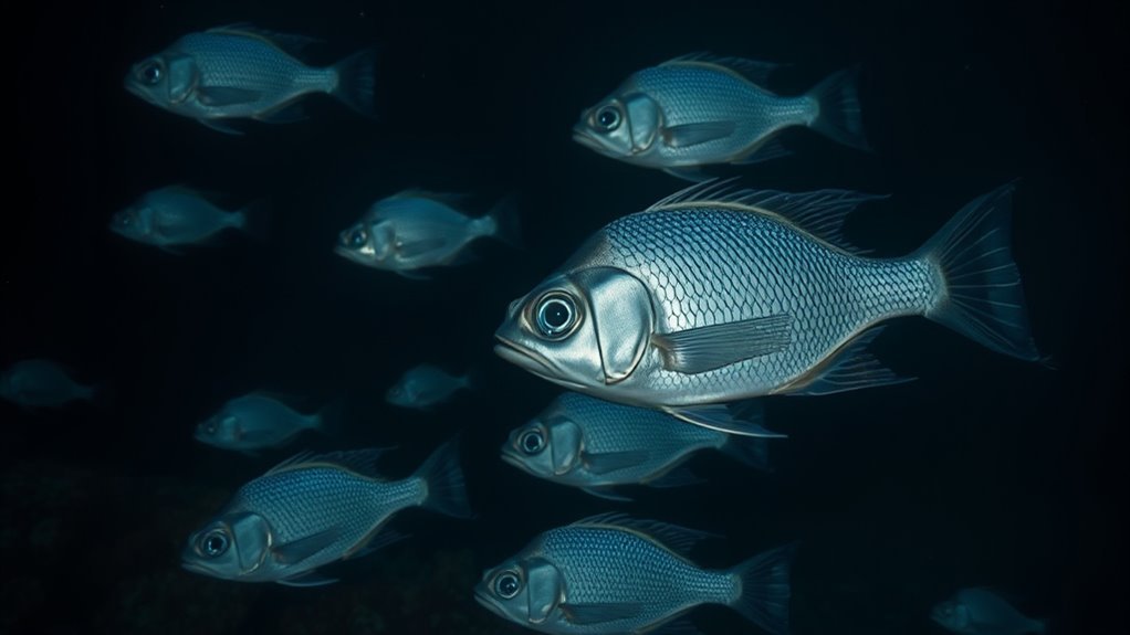 fish have specialized eyes