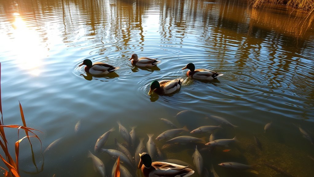 fish support duck health