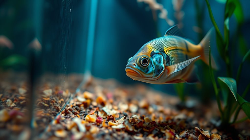 fish weaken without food