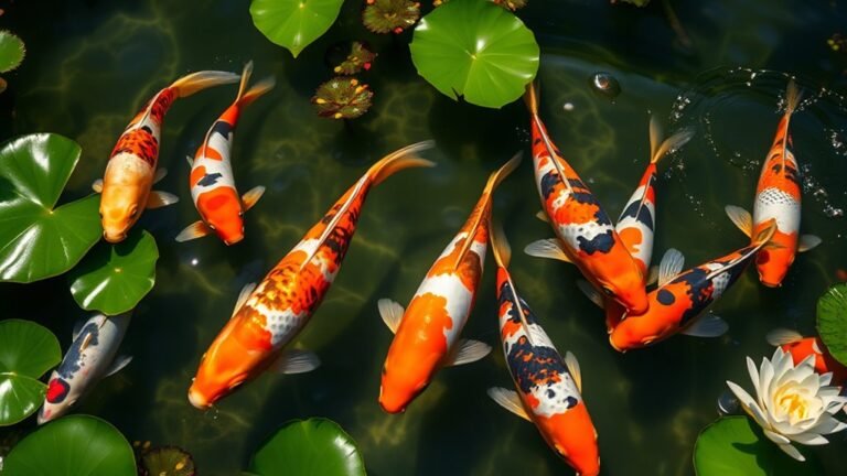 koi fish healthy diet