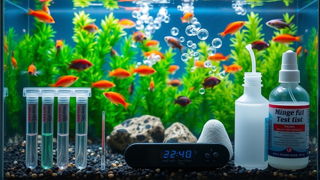 monitor and maintain water quality