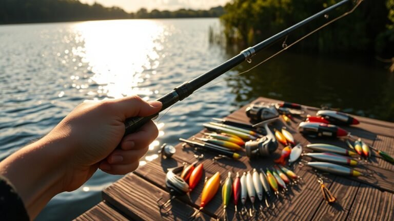 prepare and assemble fishing gear
