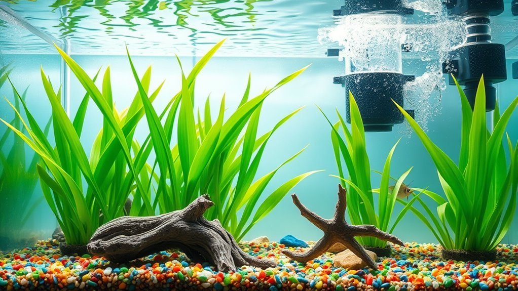 reduce fish tank nitrates