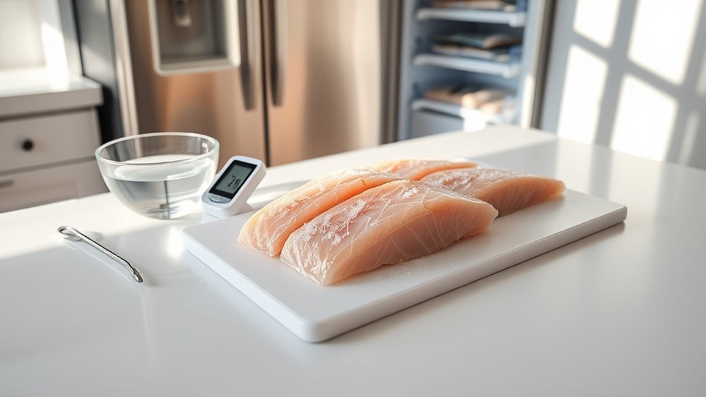 refreeze only properly thawed