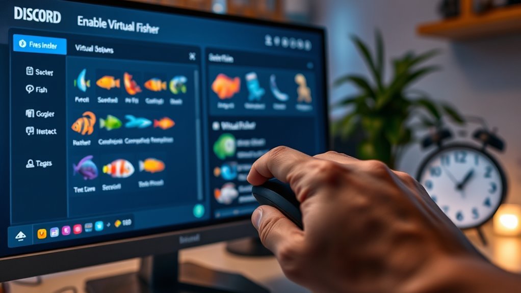 set fish addition timing