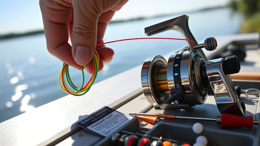 spool reel step by step