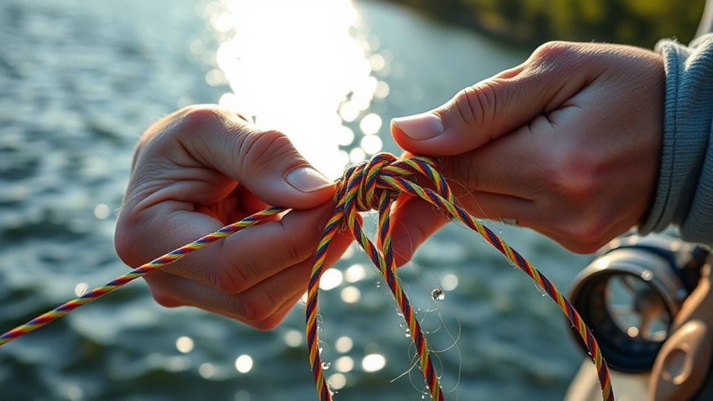 top braided fishing knots
