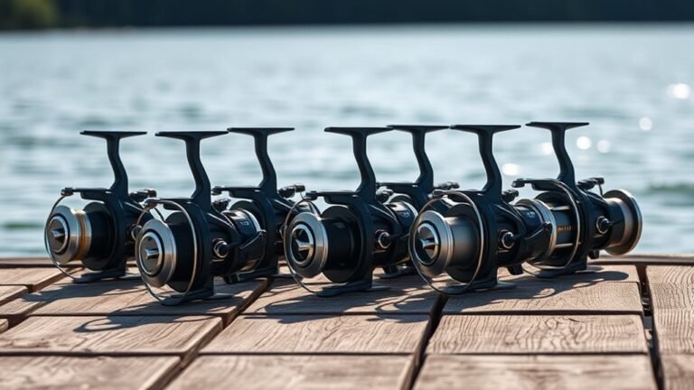 top closed face reels