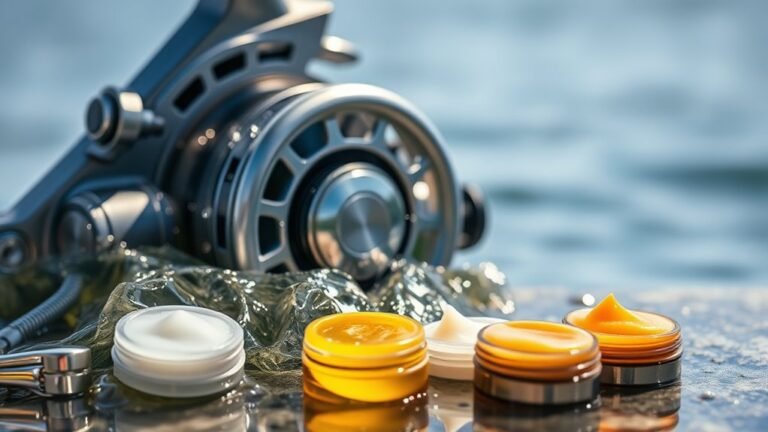 top fishing reel grease