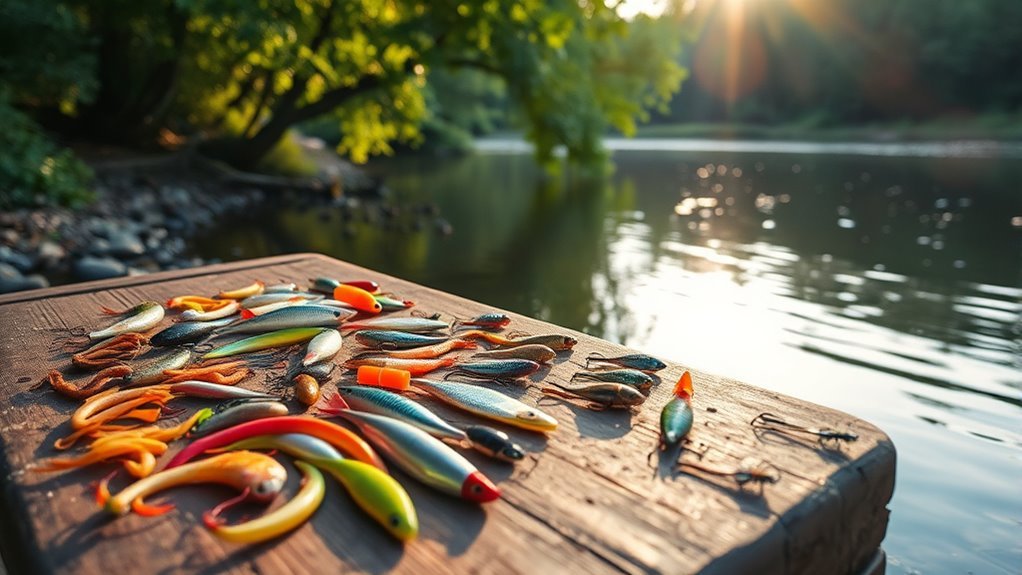 top river fishing baits