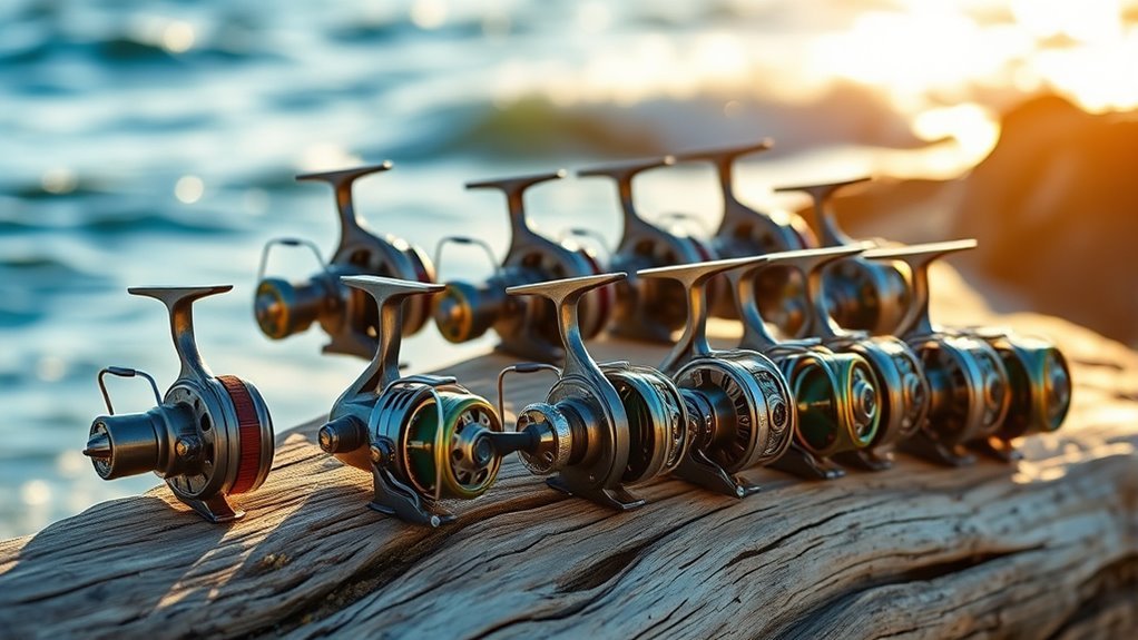 top shore fishing reels