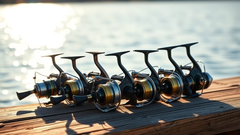 top spin cast reels