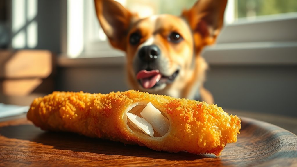 white fish with breading