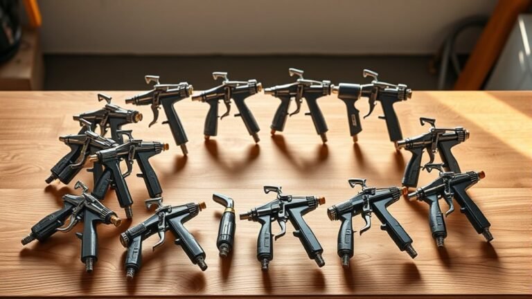top air spray guns