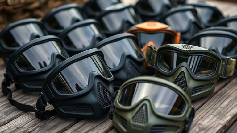 top airsoft eye protection