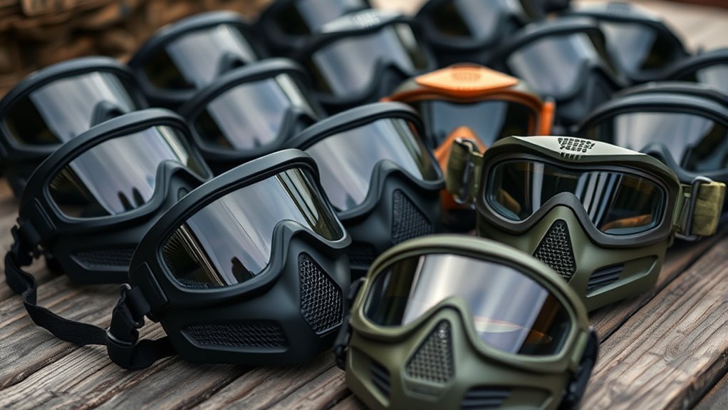 top airsoft eye protection