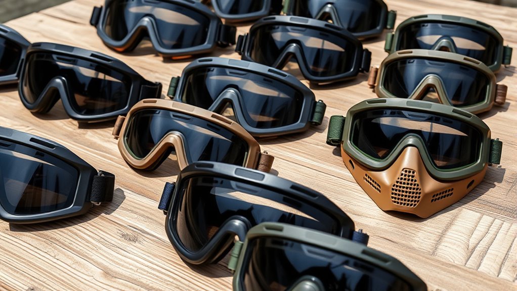 top airsoft eye protection