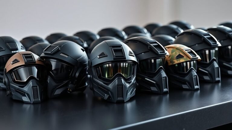 top airsoft helmet configurations