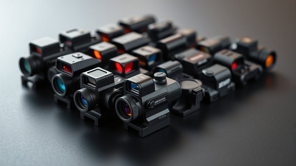 top airsoft red dot sights