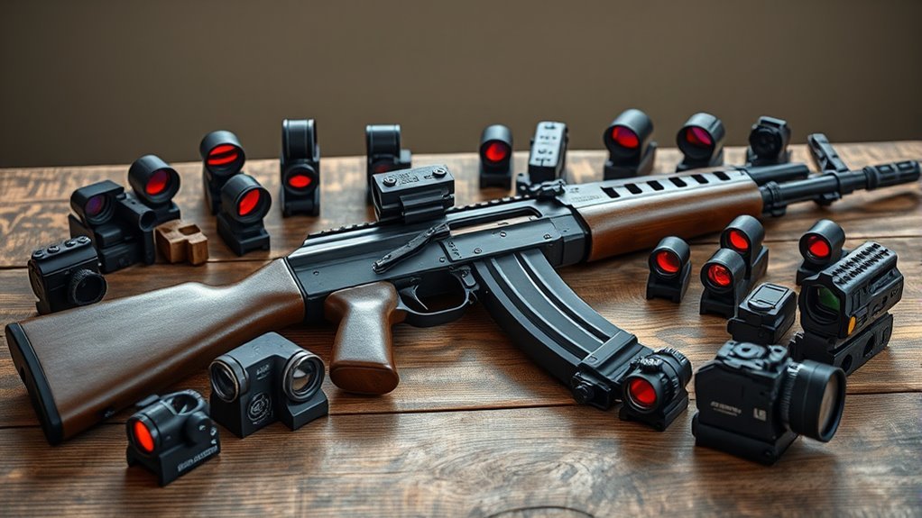 top ak red dot sights