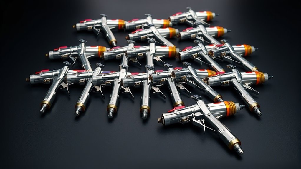 top car spray guns