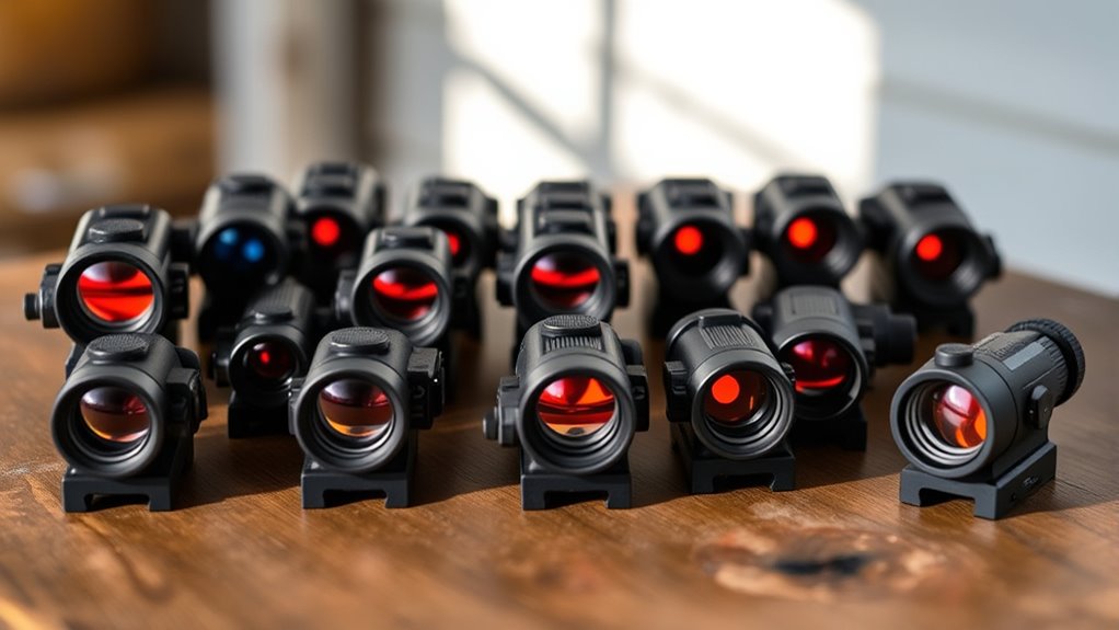 affordable rifle red dot sights