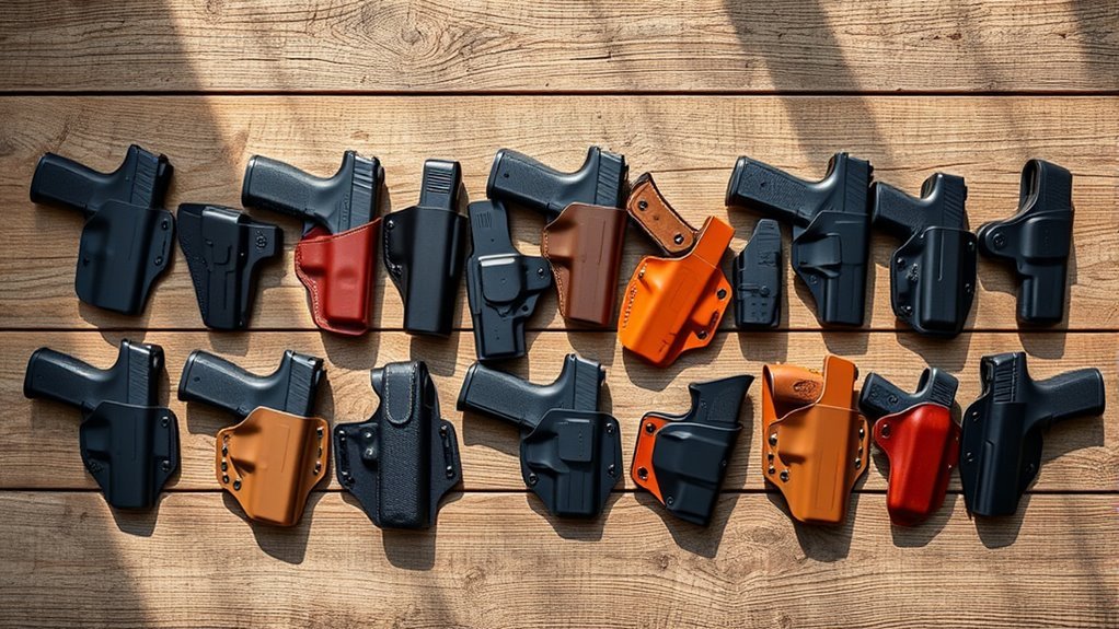 comfortable and secure cc9 holsters