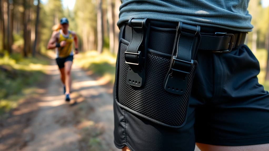comfortable running gun holsters