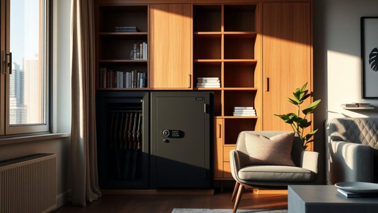 compact gun safes for apartments