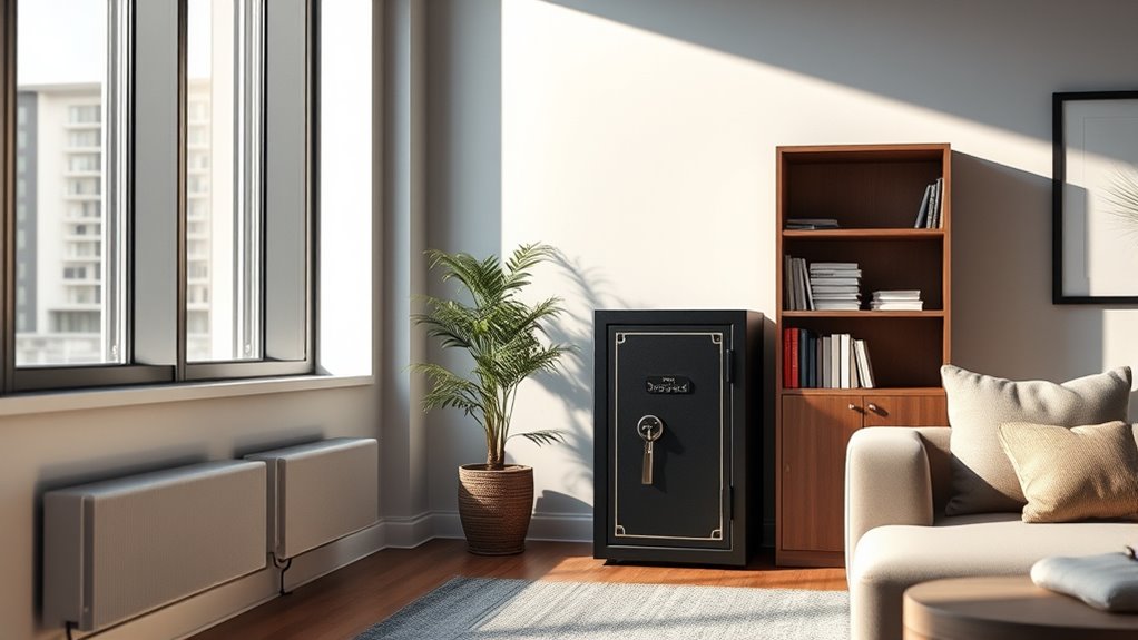 compact secure gun safes
