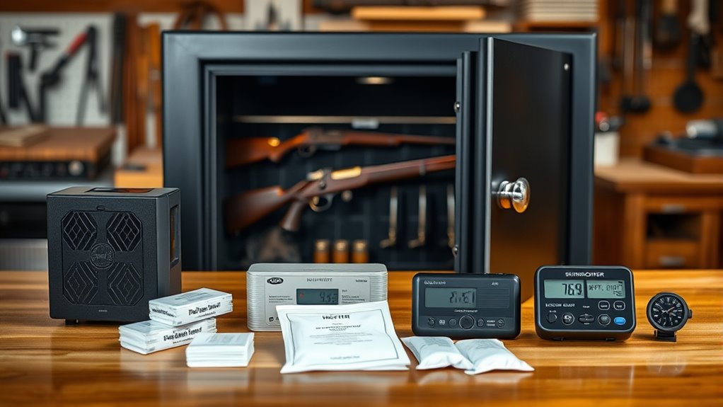 gun safe humidity solutions