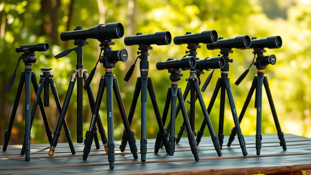 lightweight tripods for spotting scopes