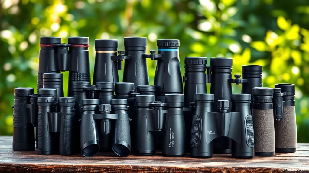 optimal binocular sizes birding