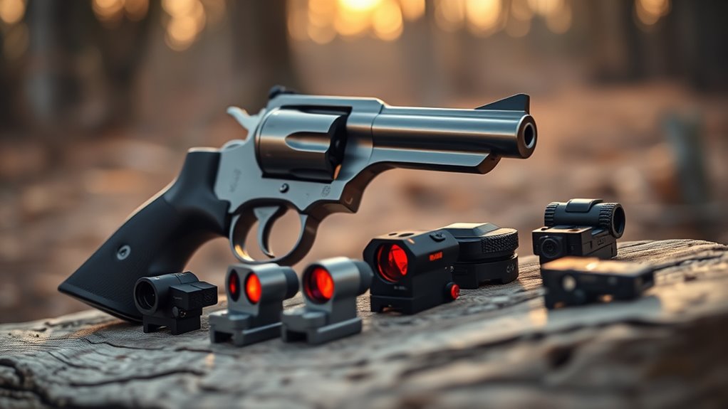 revolver hunting red dot sights