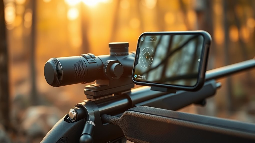 rifle scope phone mounts