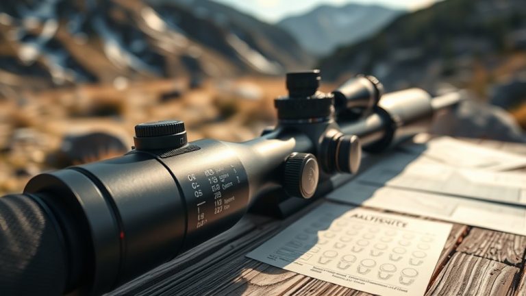rifle scopes with calculators