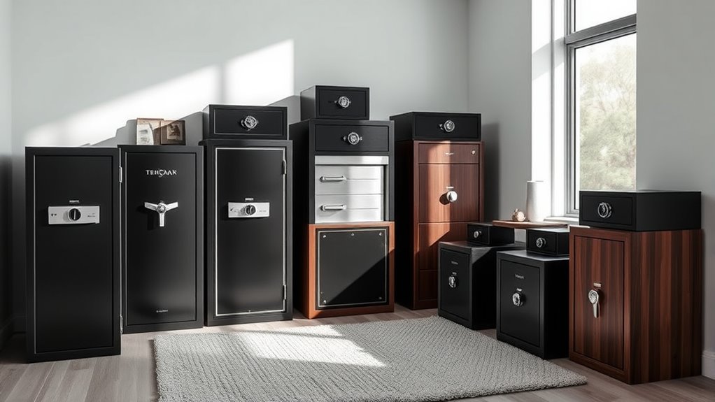 secure and stylish gun safes