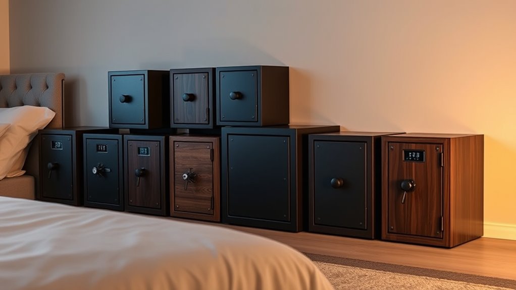 secure nightstands for firearms